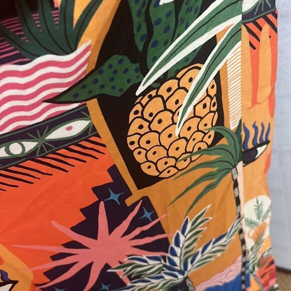 NWT FARM RIO ANTHROPOLOGIE ALTER BACK JUMPSUIT SIZE LARGE. - Picture 7 of 13